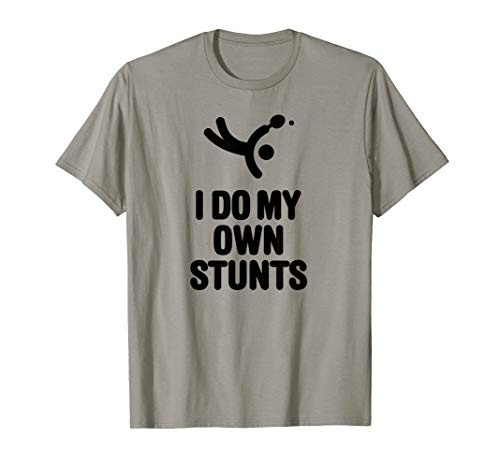 I do my own stunts funny table tennis ping pong gift idea T-Shirt