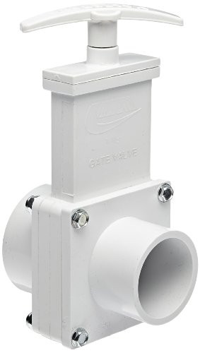Valterra 6102 PVC Gate Valve- White- 1-1/2" Slip x Spig