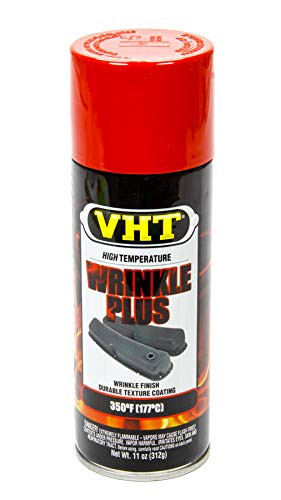VHT Wrinkle Plus Coating Red Can- 11 oz- SP204- Spray Paint Auto Car Valve Cover