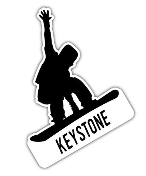 Keystone Colorado Ski Adventures Souvenir 4 Inch Vinyl Decal Sticker Board Design 4-Pack Keystone Colorado Ski Adventures Souvenir 4 Inch Vinyl Decal Sticker Board Design 4-Pack