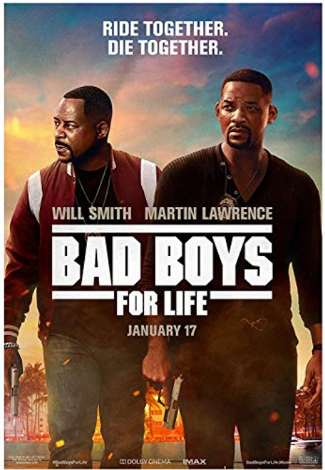 Bad Boys for Life Movie Poster 12 x 18 Inches Print Frameless Art Gift 30.5 x 46 cm Bad Boys for Life Movie Poster 12 x 18 Inches Print Frameless Art Gift 30.5 x 46 cm