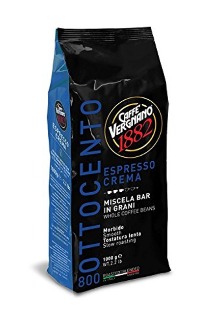 Caffe Vergnano 1882 Espresso Crema '800 Beans - 2.2 lb
