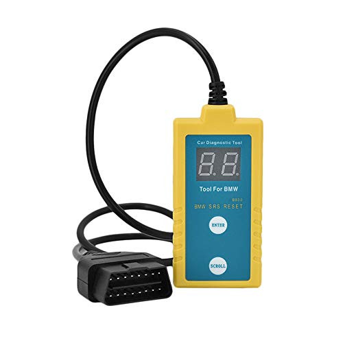 Outzone B800 SRS Reset Scanner OBD Diagnostic Tool for BMW Car Vehicle Airbag Car Electronic Repair Tool B800 Airbag Scan for BMW Fit E36 E46 E34 E38 E39 Z3 Z4 X5