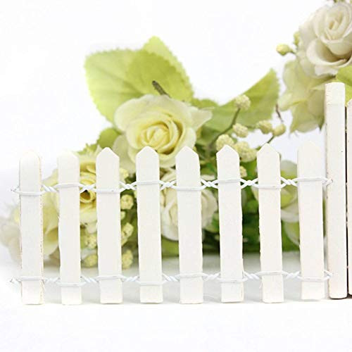 N/ hfjeigbeujfg Miniature Fairy Garden 5 Pcs Wooden Fence Garden Ornament Accessory Plant Pots Fairy Scenery N/ hfjeigbeujfg Miniature Fairy Garden 5 Pcs Wooden Fence Garden Ornament Accessory Plant Pots Fairy Scenery