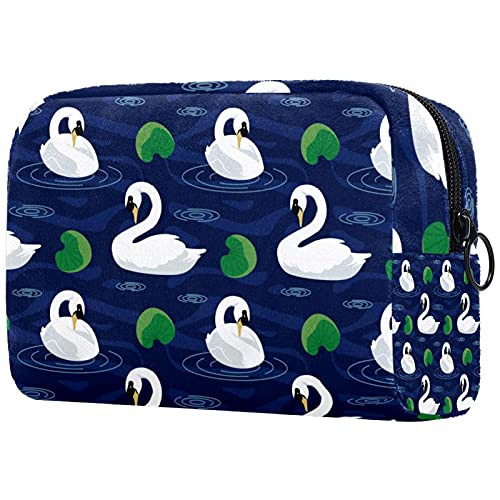 Makeup Organizer Bag Travel Case Portable Cosmetic Artist Storage Bag Makeup Bag for Cosmetics Makeup Brushes toiletry ladies Swan Swimming In The Lotus Pool Night Makeup Organizer Bag Travel Case Portable Cosmetic Artist Storage Bag Makeup Bag for Cosmetics Makeup Brushes toiletry ladies Swan Swimming In The Lotus Pool Night