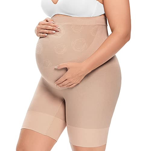 Maternity Dress for Photoshoot Seamless Maternity Shapewear for Dresses Nude XL