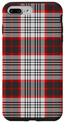 iPhone 7 Plus/8 Plus Edinburgh Tartan Plaid Scottish Clan Family Pattern Case