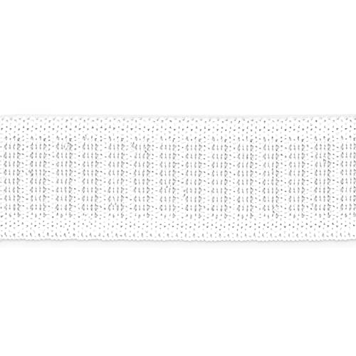 Dritz 3/4"- 3-Pack Non-Roll Sewing Elastic- White 3