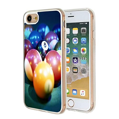 iPhone 7/8 Case-Vobber Shockproof Architecture Silicone TPU Protective Case Cover for iPhone 7/8 4.7"-Table Tennis