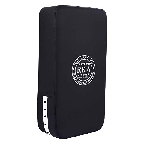 MINBB Boxing Karate Pad Taekwondo Kick Pads Muay Thai Martial Art Kickboxing Punch Mitts Punching Bag Kicking Shield Training PU Leather