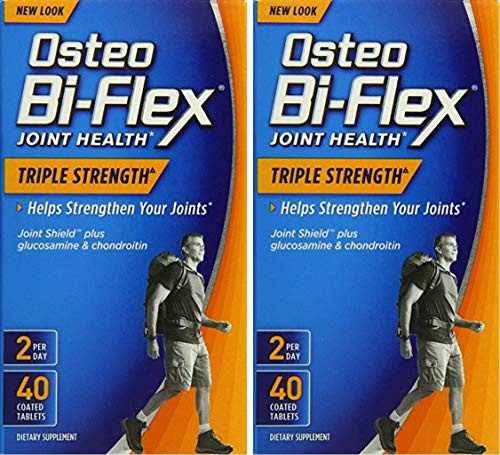 Osteo Bi-Flex Triple Strength- 40 Coated Tablets -2 Pack-