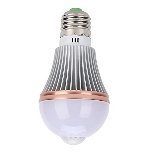 Taidda- Pir Infrared Body Sensor Bulb- Energy Saving Motion Sensor Light- High Brightness Sensor Bulb Living Room for Home Stair Corridor-Warm White-