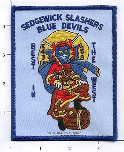 Embroidered Patch New York City NY Fire Dept Engine 43 Ladder 59 Patch