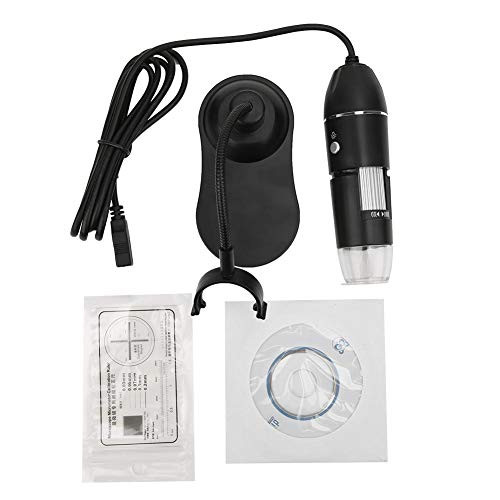 USB Microscope- LED 50X-1000X Magnification Digital Microscope with Bracket- USB Microscope Camera