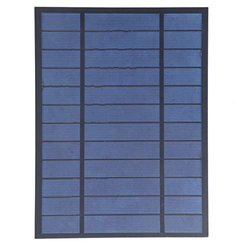 YUANJS Board Solar-Solar Power Epoxy Module Board Panel Polysilicon DC6V 6W Tool Supplies 170 x 230mm