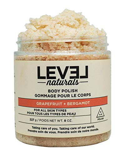 Level Naturals Body Polish -Grapefruit  Plus  Bergamot-