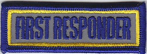 by SFI First Responder Reflective Tab Patch 3" by 1" 3X1