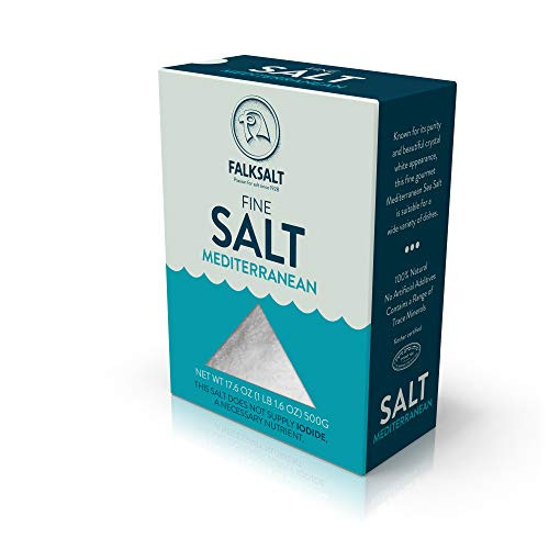 Mediterranean Sea Salt Fine Grain by Falksalt 1.1lbs Mediterranean Sea Salt Fine Grain by Falksalt 1.1lbs
