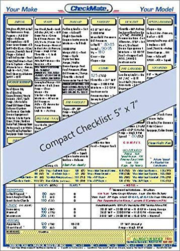 Cessna 172S/SP Compact CheckMate Checklist