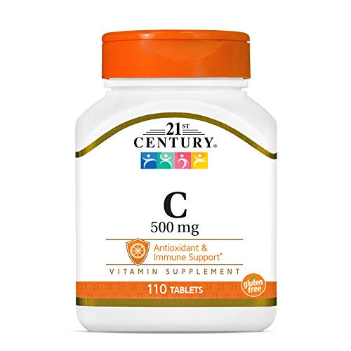 21st Century C 500 Mg Tablets- 110 Count -Pack of 3-