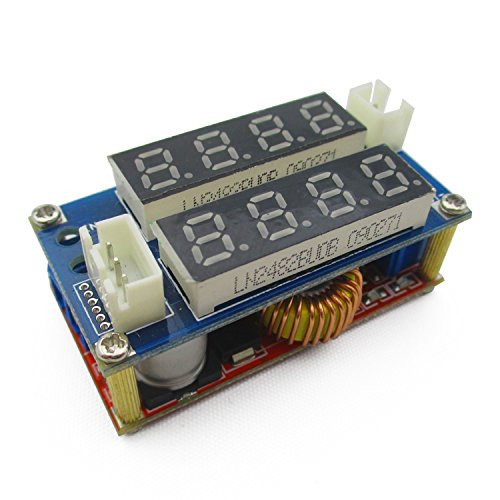 1 Piece 5A Constant Current Constant Voltage LED Drive Current and Voltage Table Adjustable Power Lithium ion Battery Charging Module