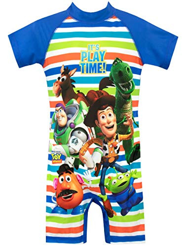 Disney Boys' Toy Story Swimsuit Size 5 Blue