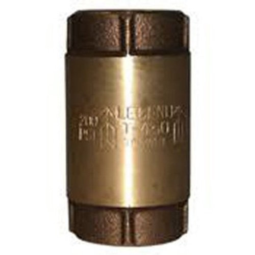 Legend Valve 105-423NL T-450 No Lead Bronze in-Line Check Valve- 1/2"