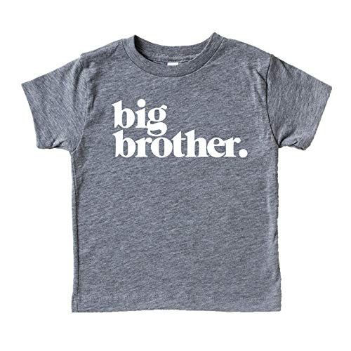 Bold Promoted to Big Brother Sibling Reveal Shirt for Boys Sibling Outfit Granite Short Sleeve Shirt Bold Promoted to Big Brother Sibling Reveal Shirt for Boys Sibling Outfit Granite Short Sleeve Shirt