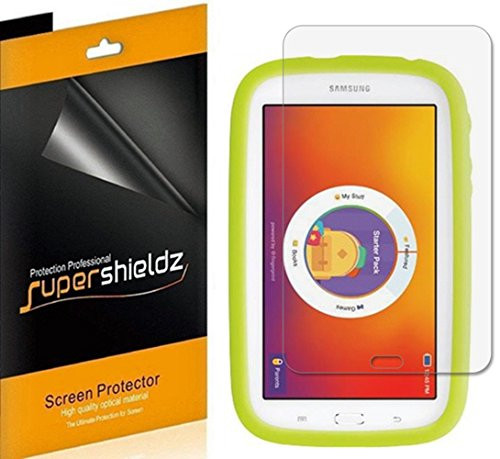 `-3 Pack- Supershieldz Designed for Samsung Kids Galaxy Tab E Lite 7.0 7 inch Tablet Screen Protector- High Definition Clear Shield -PET-