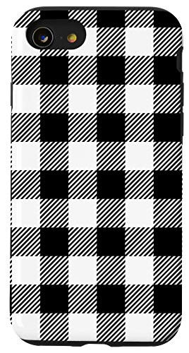 iPhone SE -2020- / 7 / 8 Gingham Buffalo Check Plaid Checkered Mom Mother's Day 2021 Case