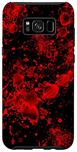 Galaxy S8 Plus  Splattered Paint Design Spray Paint Drippy Paint Splatter Case