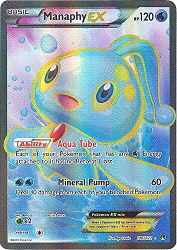 Pokemon - Manaphy-EX -116/122- - XY Breakpoint - Holo