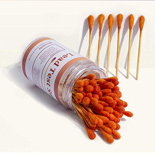 `-60pcs- Lead Test Kit with Testing Swabs Rapid Test Results in 30 Seconds- Lead Testing Strips for All Painted Surfaces- Ceramics- Dishes- Metal- Wood- High-Sensitive- Non-Toxic Test