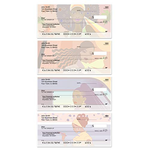 Black is Beautiful Side Tear Personal Checks Black is Beautiful Side Tear Personal Checks
