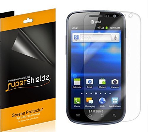 `-6 Pack- Supershieldz Designed for Samsung Galaxy Exhilarate -AT and T- Screen Protector- High Definition Clear Shield -PET-