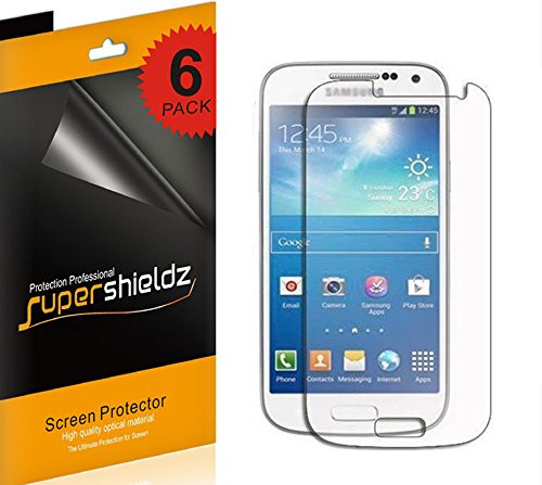 `-6 Pack- Supershieldz Designed for Samsung -Galaxy S4 Mini- Screen Protector- High Definition Clear Shield -PET-