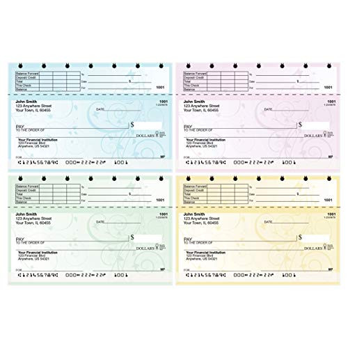 Vine Top Stub Value Priced Personal Checks -1 Box of Checks- Qty. 160- Vine Top Stub Value Priced Personal Checks -1 Box of Checks- Qty. 160-