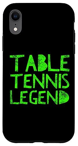 iPhone XR Table Tennis Legend - Ping Pong Player Lover - Champ Winner Case