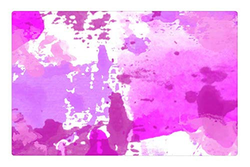 LESGAULEST Doormat Floor Rug/Mat -23.6 x 15.7 inch- - Watercolor Texture Background Splatter Paint Art 3 LESGAULEST Doormat Floor Rug/Mat -23.6 x 15.7 inch- - Watercolor Texture Background Splatter Paint Art 3