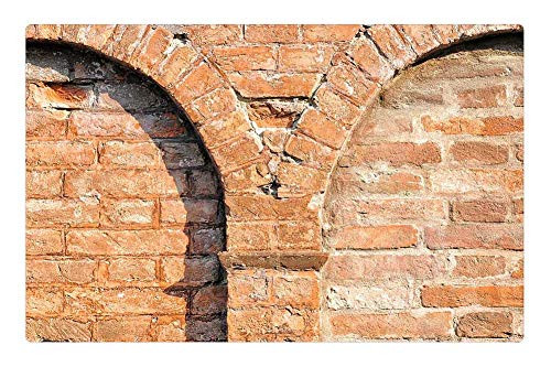 LESGAULEST Doormat Floor Rug/Mat -23.6 x 15.7 inch- - Wall Stone Bricks Building Plaster Texture Paint 2 LESGAULEST Doormat Floor Rug/Mat -23.6 x 15.7 inch- - Wall Stone Bricks Building Plaster Texture Paint 2