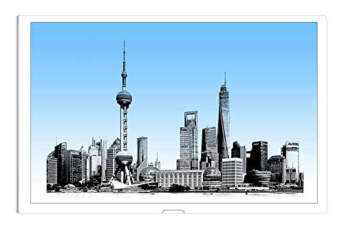 LESGAULEST Doormat Floor Rug/Mat -23.6 x 15.7 inch- - Tablet Technology Shanghai China Asia Skyline LESGAULEST Doormat Floor Rug/Mat -23.6 x 15.7 inch- - Tablet Technology Shanghai China Asia Skyline
