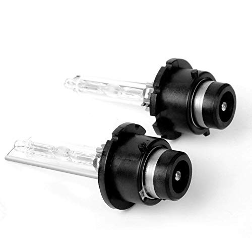 2x D2S HID Bulbs 35W 12V 6000K HID D2S Xenon Headlight Bulb With Metal Bracket Protection 6000K XENON HID Auto Headlamp Light D2S 6000K Car Bulbs
