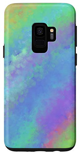 Galaxy S9 Rainbow Tie Dye Abstract Paint Case