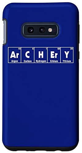 Galaxy S10e Archery Archer Periodic Table Hunter Case