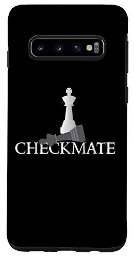 Galaxy S10 Checkmate - Chess Lovers Quote Saying - King Piece Case