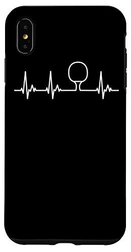 iPhone XS Max My Heart Beats for Table Tennis Case