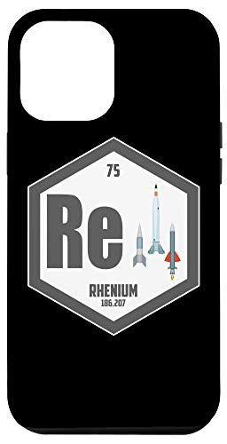 iPhone 12 Pro Max Rhenium Chemical Element Periodic Table -For Nerds and Geeks Case