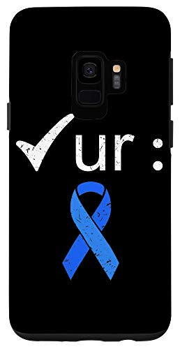 Galaxy S9 Check Your Colon Cancer Awareness Costume Survivor Case