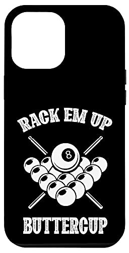 iPhone 12 Pro Max Pool Player Billiards Rack Em Up Funny 8 ball Case