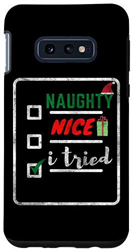 Galaxy S10e Holiday Season Christmas Checklist Design Merry Xmas Case